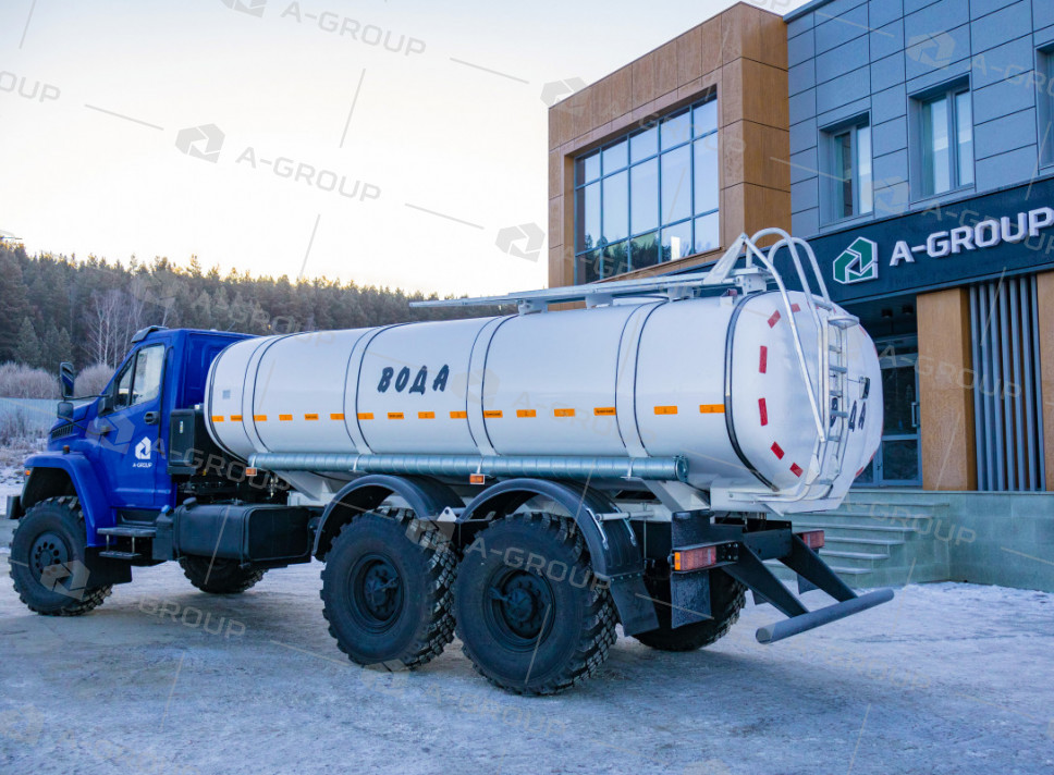 Автоцистерна пищевая АЦПТ-10 на шасси УРАЛ 4320-72