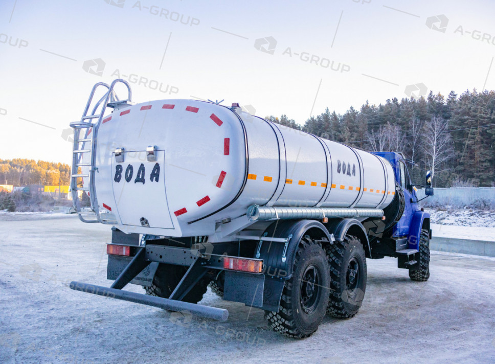 Автоцистерна пищевая АЦПТ-10 на шасси УРАЛ 4320-72