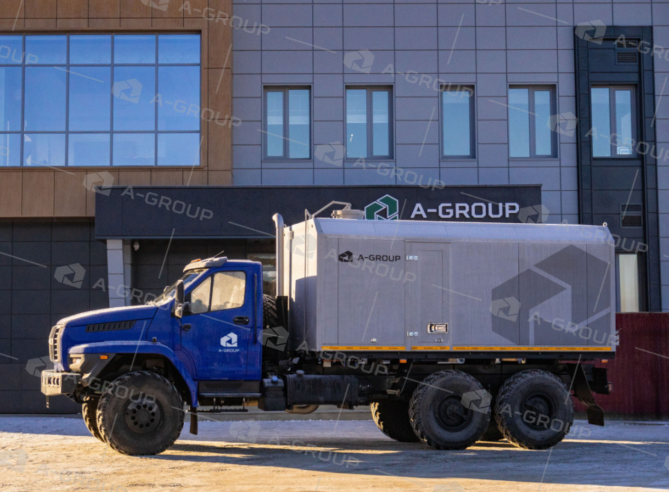 ППУА 1600/100 на шасси УРАЛ NEXT 4320-72 (насос 1,1 ПТ) 