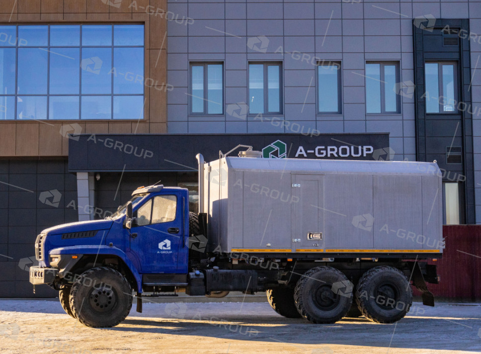 ППУА 1600/100 на шасси УРАЛ NEXT 4320-72 (насос 2,3 ПТ) 