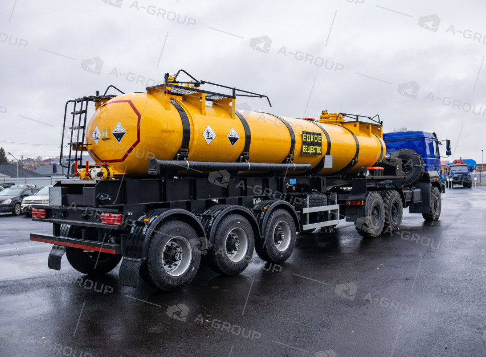 Полуприцеп-цистерна кислотовоз (ППЦК-20 со стеклопластиковой емкостью V=20 м3)