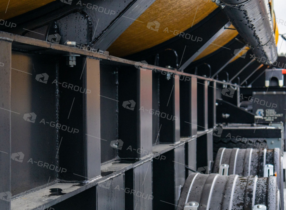 Полуприцеп-цистерна кислотовоз (ППЦК-20 со стеклопластиковой емкостью V=20 м3)