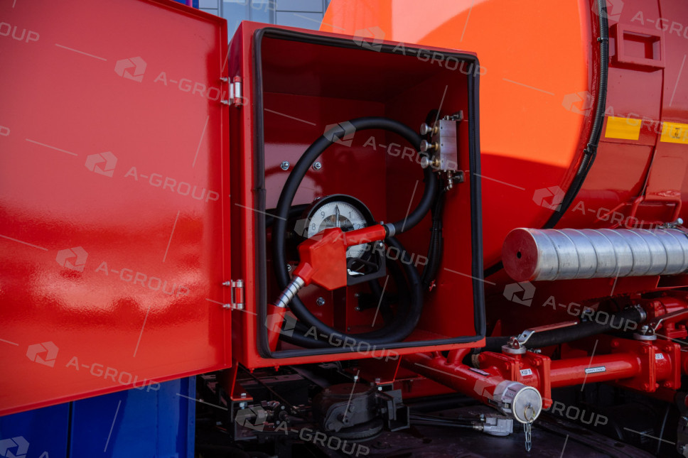 Автотопливозаправщик АТЗ-10/2 (2 секции) на шасси УРАЛ NEXT 5557-72