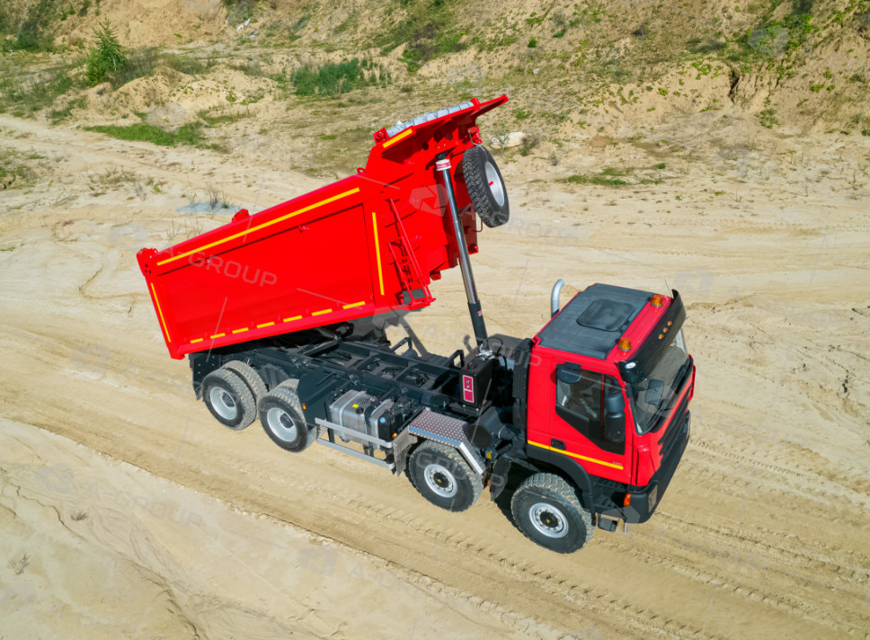 Самосвал АМТ N.V. 752900 (8х8) 