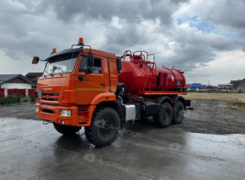 АКН-10 на шасси Камаз 43118-50 (BK-6)