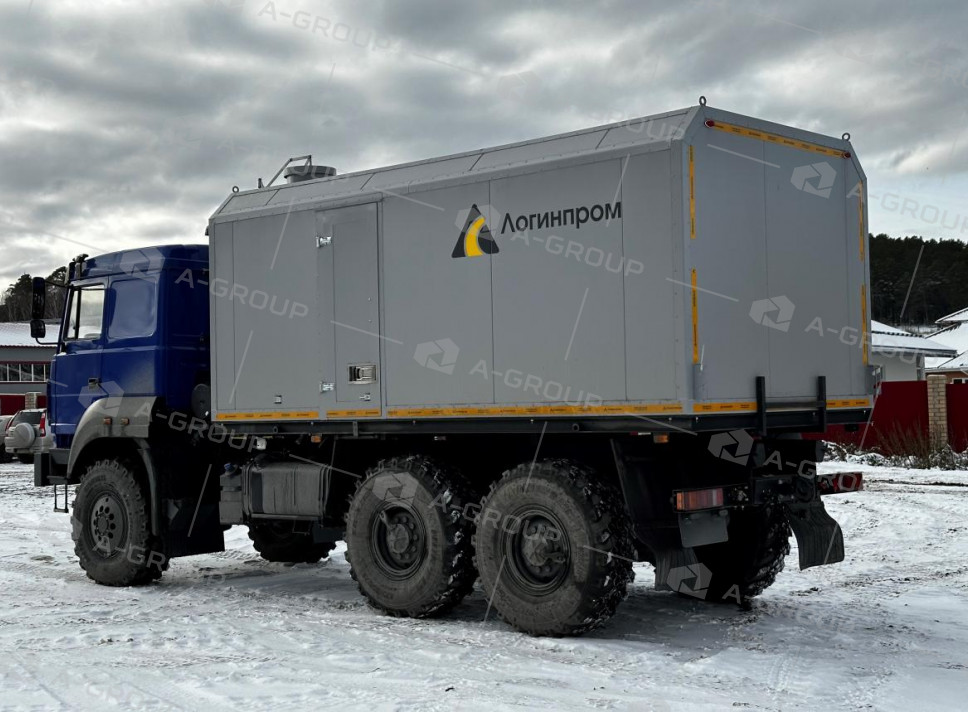 ППУА 1600/100 на шасси Урал 44202-82 (насос 2,3 ПТ)