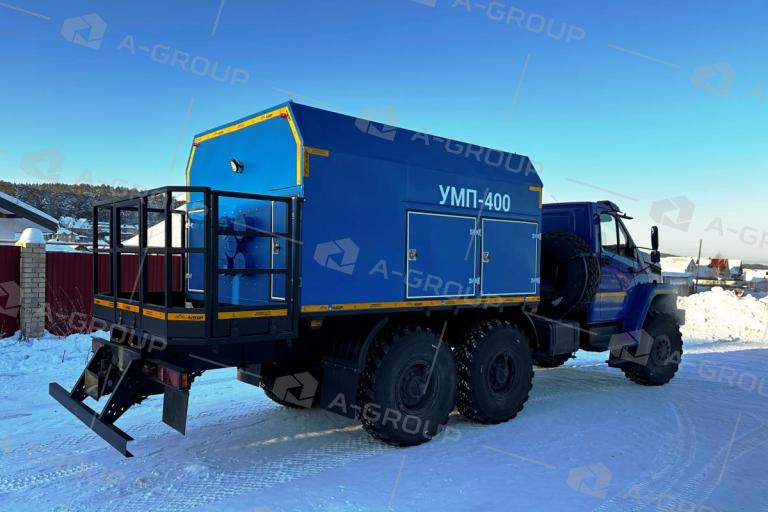 Универсальный моторный подогреватель УМП 400 на шасси Урал Некст 4320-72