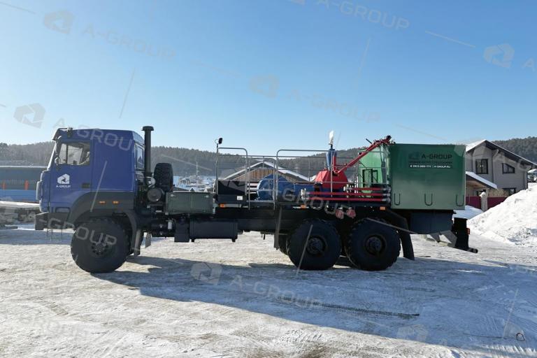 Агрегат цементировочный с поршневым насосом на шасси Урал 4320-82