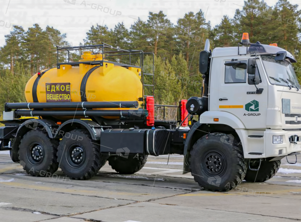 Кислотовоз АЦК-7 на шасси Камаз 43118-50