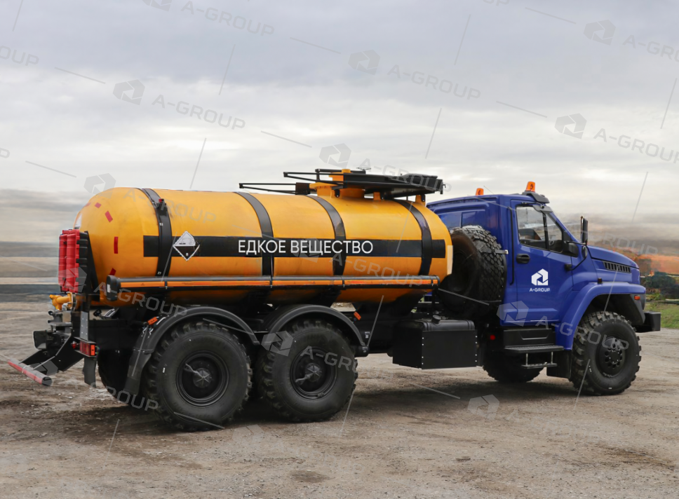 Кислотовоз АЦК-7 на шасси УРАЛ 4320-72