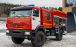 Автоцистерна пожарная АЦ 3,0-40 на шасси Камаз 43502 (4х4)