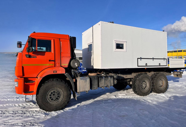 Агрегат исследования скважин АИС на шасси КАМАЗ 43118