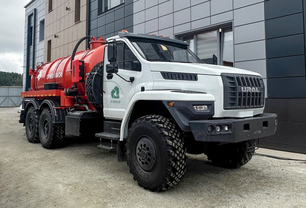 АКН-10 ОД на шасси Урал NEXT 4320-72 (КО-505, подогрев слива)