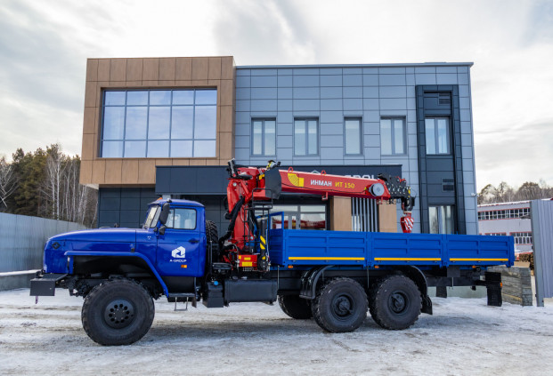 Бортовой автомобиль Урал 4320-60 с КМУ ИТ150