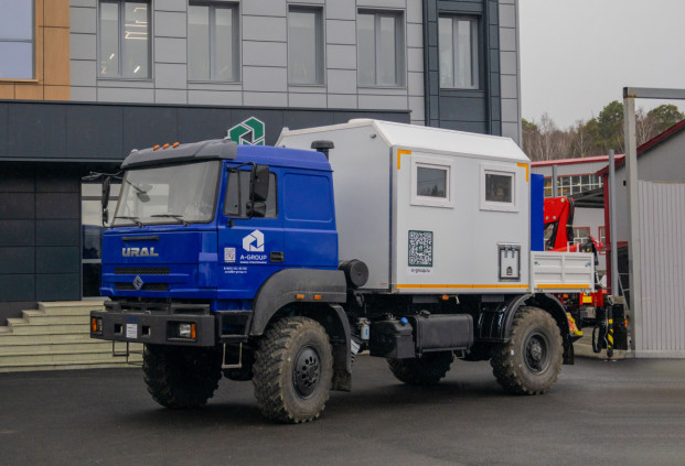 ПАРМ с КМУ ИМ-55 на шасси Урал 43206-80