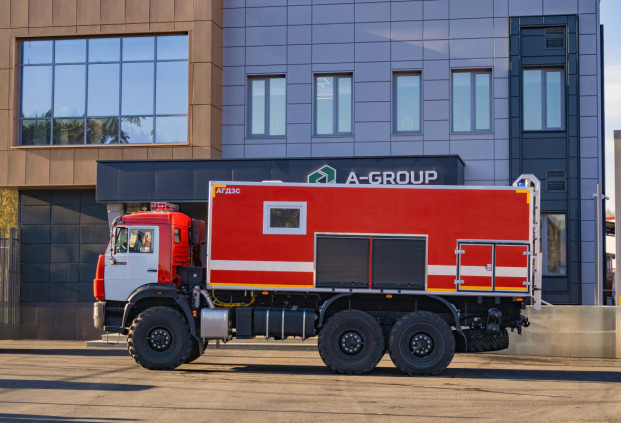 Автомобиль газодымозащитной службы АГДЗС на шасси Камаз 43118-50