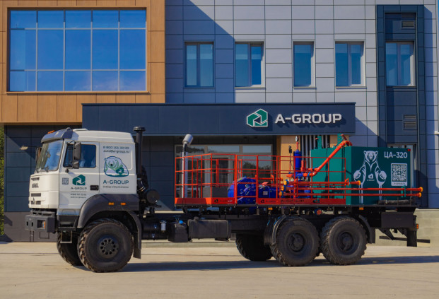 Цементировочный агрегат ЦА-320 на шасси Урал 4320-80