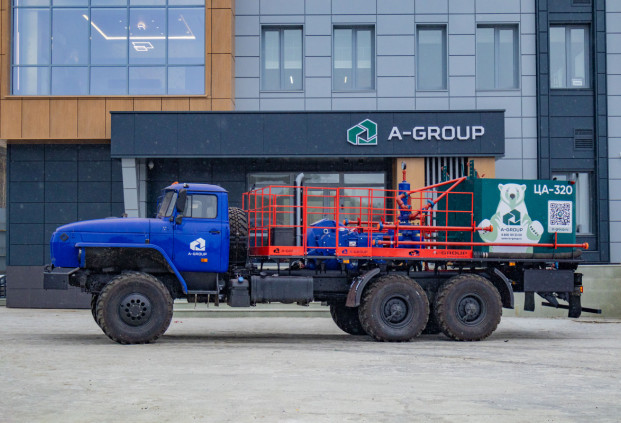 Цементировочный агрегат ЦА-320 на шасси Урал 4320-60