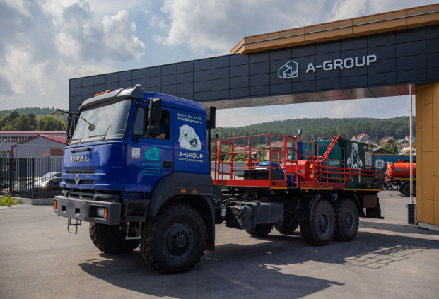 Цементировочный агрегат ЦА-320 на шасси Урал 4320-80