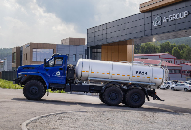 Автоцистерна пищевая АЦПТ-10 на шасси УРАЛ 4320-72