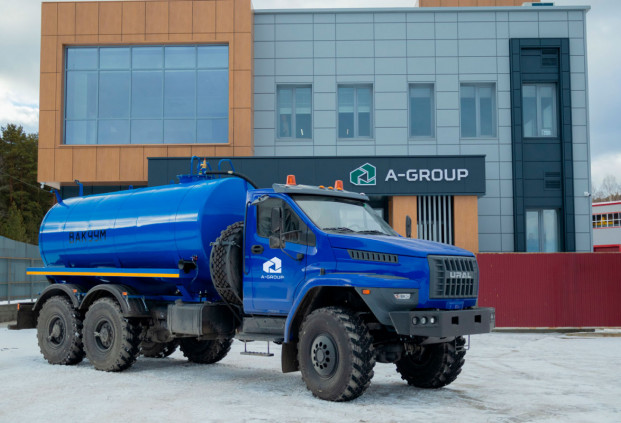 Автоцистерна вакуумная МВ-10 на шасси УРАЛ 4320-72