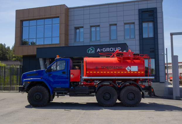 Автотопливозаправщик АТЗ-10 на шасси УРАЛ NEXT 55571-72