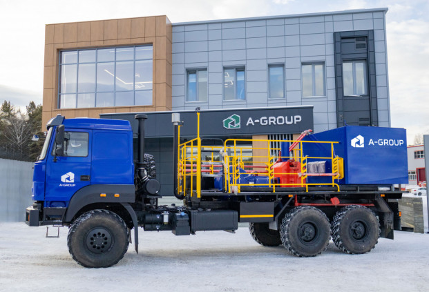Цементировочный агрегат ЦА-320 на шасси Урал 4320-80