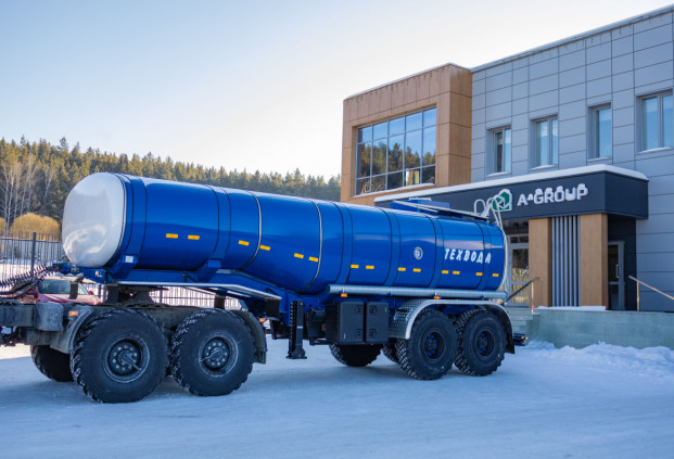 Полуприцеп-цистерна ППЦТ-20 для технической воды (техвода) с термоизоляцией