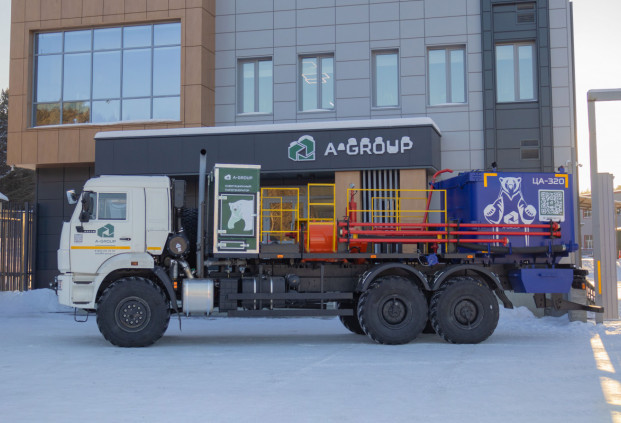 Цементировочный агрегат СИН-35 с парогенераторной установкой на шасси Камаз 43118-48