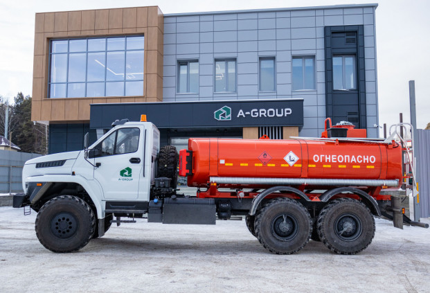 Автоцистерна нефтепромысловая АЦН-10 на шасси УРАЛ Next 4320-74