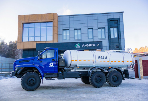 Автоцистерна пищевая АЦПТ-10 на шасси УРАЛ 4320-72