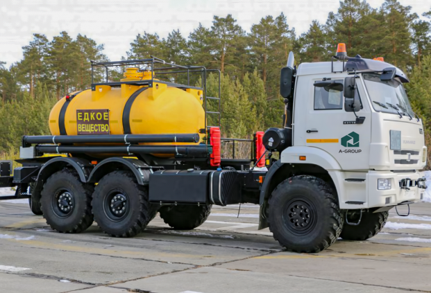 Кислотовоз АЦК-7 на шасси Камаз 43118-50