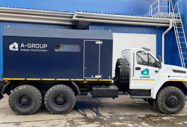 ППУА 1600/100 на шасси УРАЛ NEXT 5557-72 (насос  Kopper Pumps PI-60)