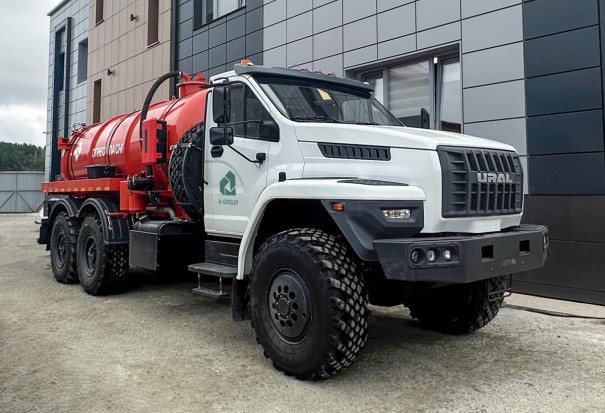 АКН-10 ОД на шасси Урал NEXT 4320-72 (КО-505, подогрев слива)