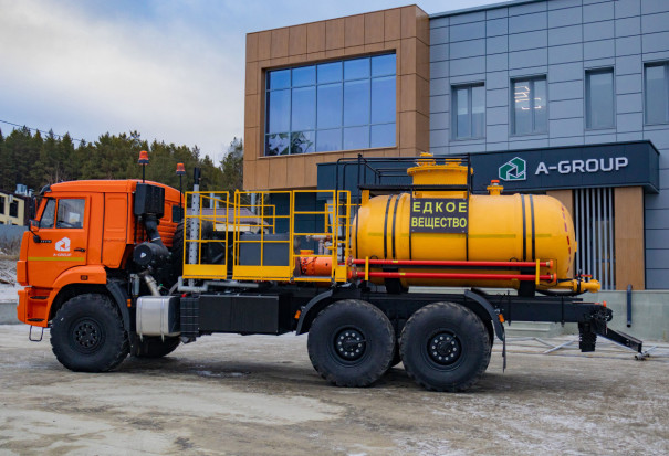 СИН-32  (стеклопластик) на шасси Камаз 43118-50