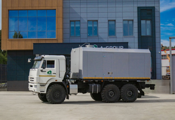 ППУА 1600/100 на шасси Камаз 43118-50 (насос 1,1 ПТ) 