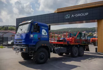 Цементировочный агрегат ЦА-320 на шасси Урал 4320-80