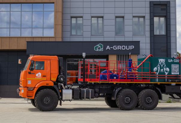 Цементировочный агрегат ЦА-320 на шасси Камаз 43118-50
