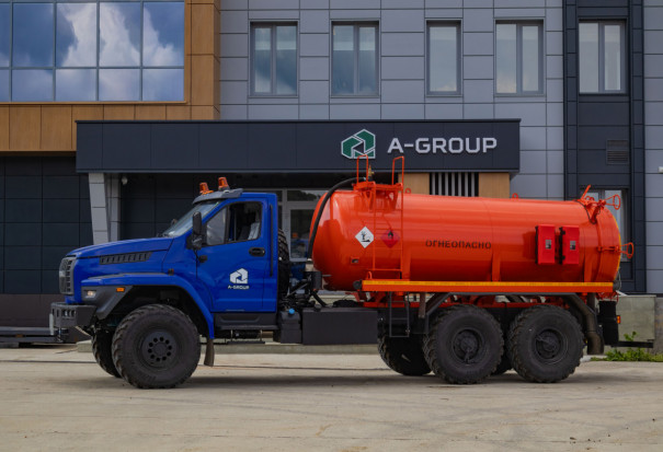 АКН-10 ОД на шасси Урал NEXT 4320-72 (КО-510, подогрев слива)