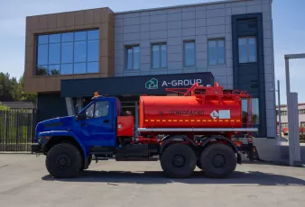 Автотопливозаправщик АТЗ-10 на шасси УРАЛ NEXT 5557-72
