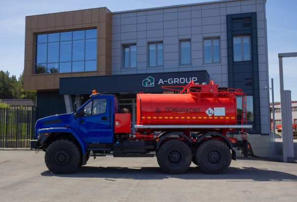 Автотопливозаправщик АТЗ-10 на шасси УРАЛ NEXT 5557-72