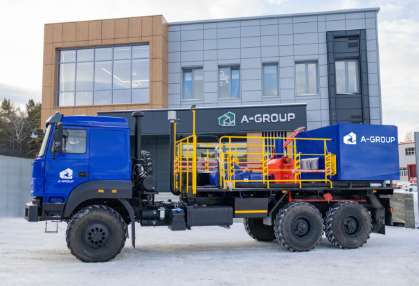 Цементировочный агрегат ЦА-320 на шасси Урал 4320-80