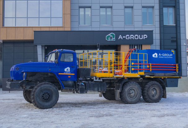 Цементировочный агрегат СИН-35 на шасси Урал 4320-60