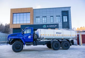 Автоцистерна пищевая АЦПТ-10 на шасси УРАЛ 4320-72