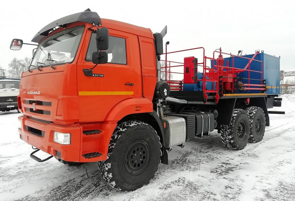Агрегат цементировочный с поршневым насосом на шасси Камаз 43118-50